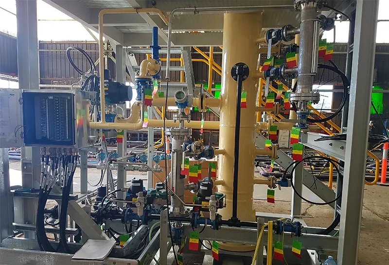 6 off Fuel Gas Conditioning Skids, Structural Steel & Pipe Spooling for Wasco/Arrow Energy